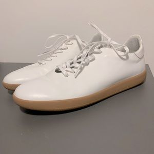 Size 13 Beckett Simonon Sneaker, White Base Gum Lining